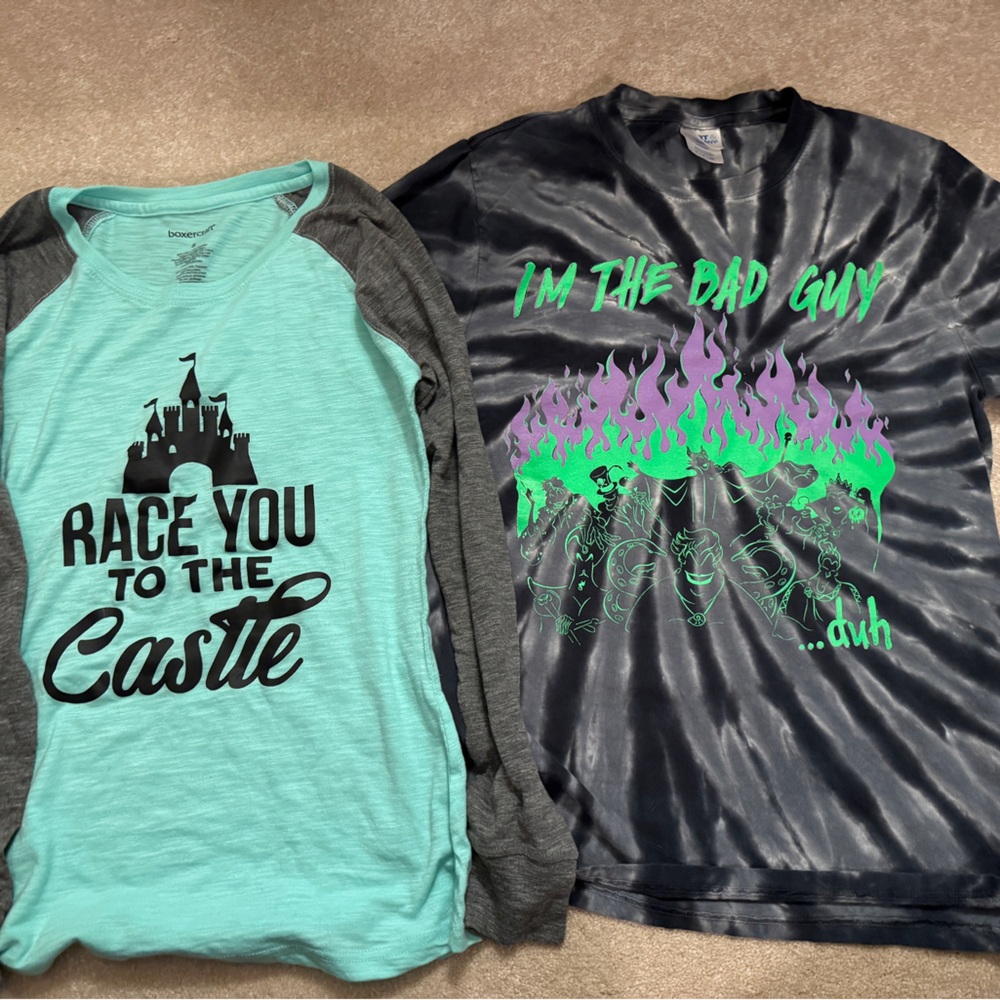 Disney themed tees